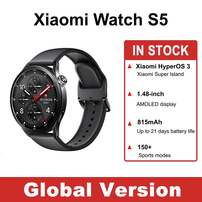 Timex Watches Smartwatch - สมาร์ทวอทช์ Xiaomi Watch S5 รุ่น Global