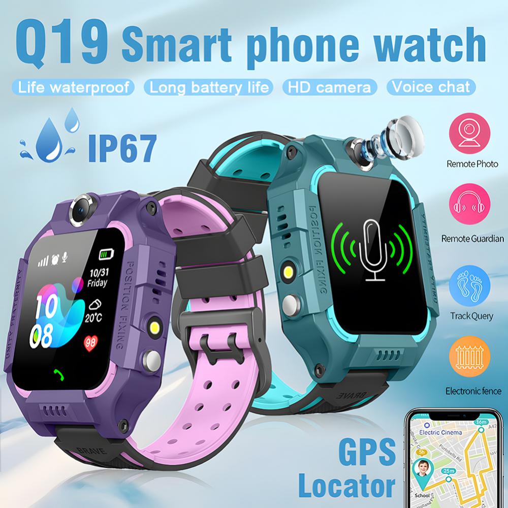 Smartwatch Watches For Kids - เด็กแบบใหม่สมาร์ทวอท์ช2G SOS LBS เครื่องติดตามตำแหน่งสำหรับเด็กสมาร์ทวอทช์กล้อง IP67ของเล่นการเรียนรู้กันน้ำการสื่อสาร2ทาง