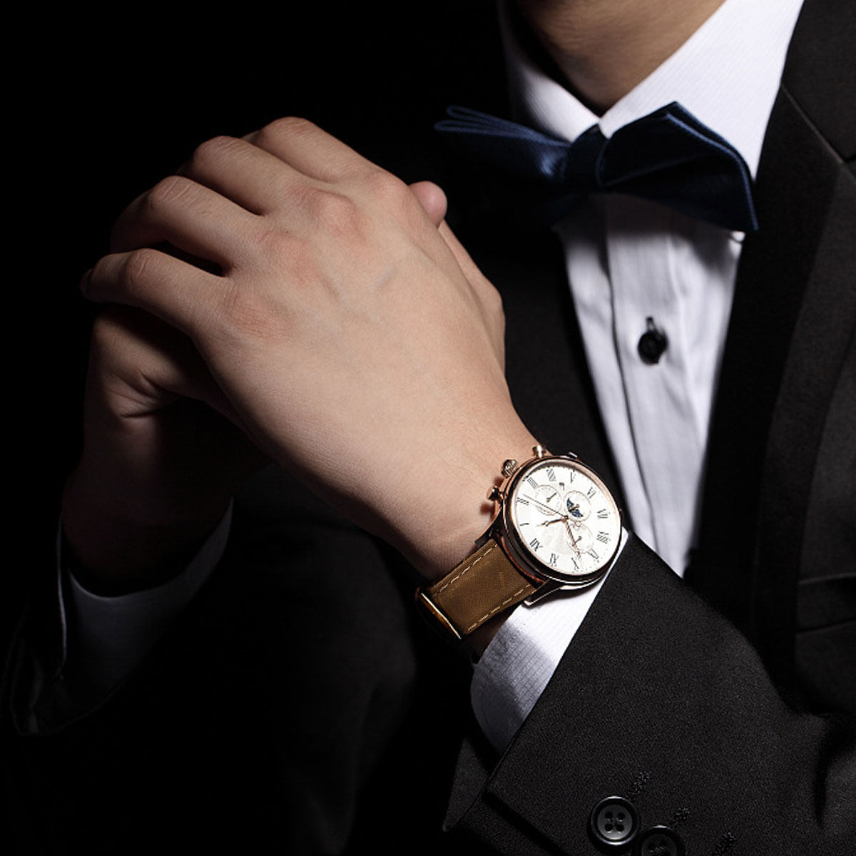 Smartwatch Vintage Watches For Women - สายนาฬิกาขนาด 22 มม. ดีไซน์วินเทจ ปรับได้ สวมใส่สบาย
