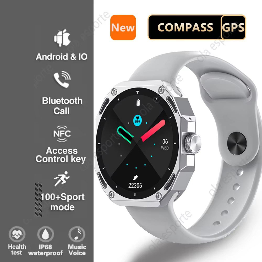 Smartwatch Watches For Women With Gps - สมาร์ทนาฬิกาผู้ชายผู้หญิง 1.52 