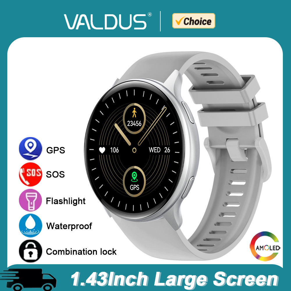 นาฬิกาอัจฉริยะ VALDUS VG53 Pro - Smartwatch Watches For Women With Gps บทวิจารณ์และราคา