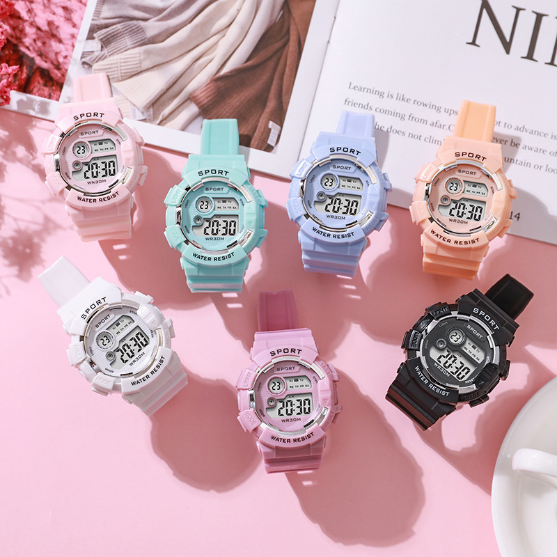 แฟชั่นนาฬิกาเด็กส่องสว่างกันน้ - Smartwatch Watches For Kids บทวิจารณ์และราคา