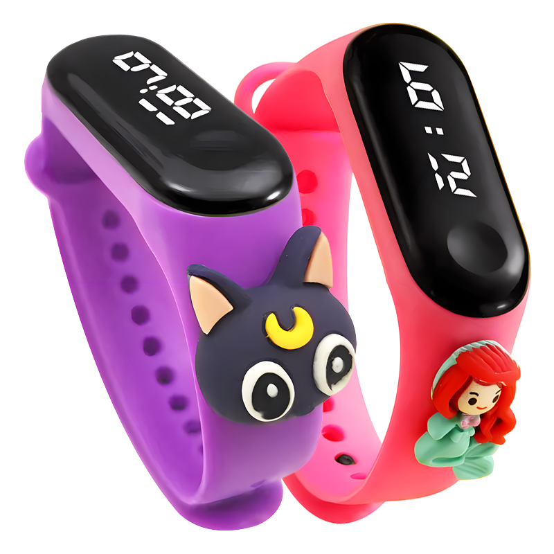 นาฬิกาสมาร์ทวอทช์หลากสีสำหรับเ - Smartwatch Digital Watches For Kid Girl บทวิจารณ์และราคา