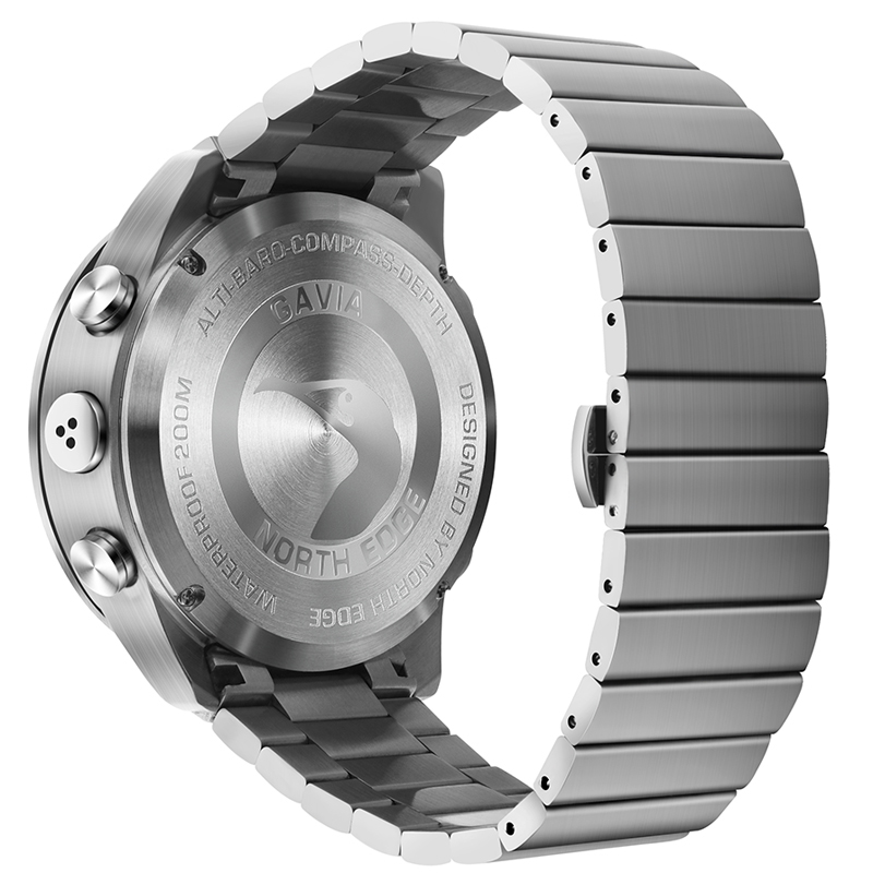 NORTH EDGE นาฬิกาดำน้ำสำหรับผู - Altimeter Compass Watch บทวิจารณ์และราคา