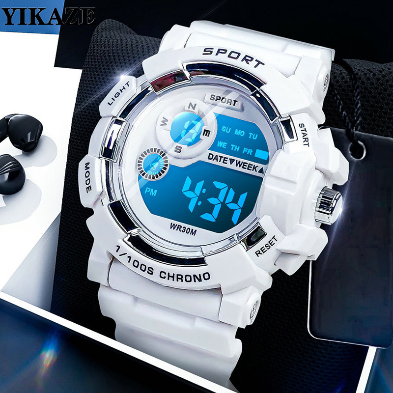 YIKAZE นาฬิกาเด็กแฟชั่นนาฬิกาป - Smartwatch Digital Watches For Kid Girl บทวิจารณ์และราคา