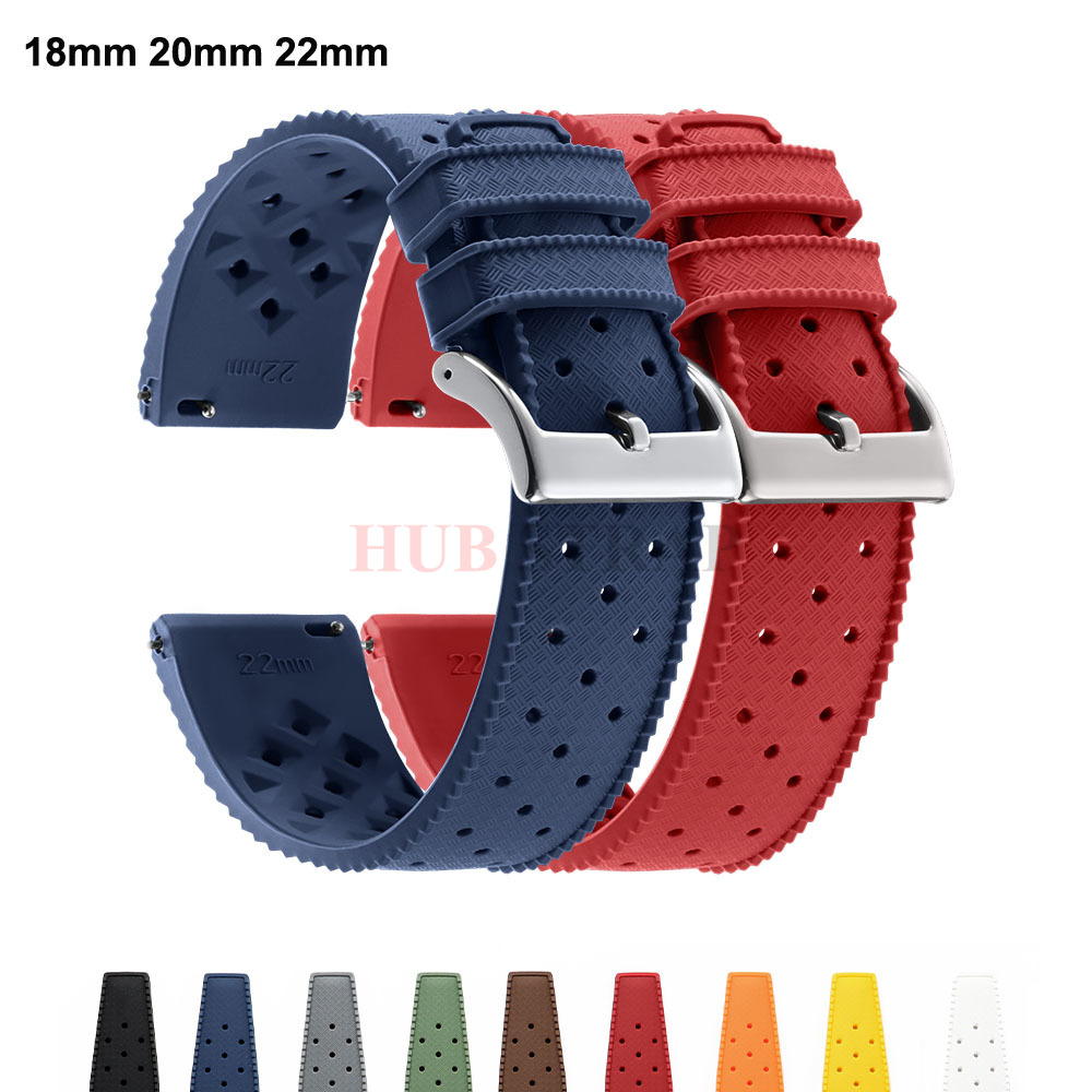 สายนาฬิกาซิลิโคนแบบทรอปิคอล ขน - Watches Rolex Smartwatch บทวิจารณ์และราคา