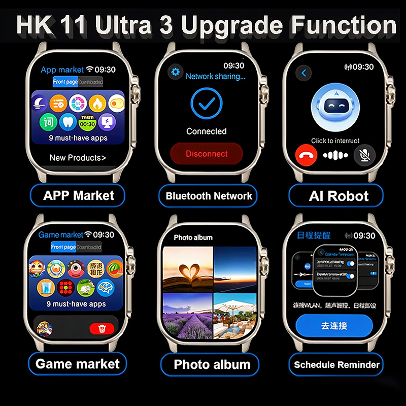 นาฬิกาใหม่ HK10 อัพเกรด HK11 U - Smartwatch Watches For Women With Gps บทวิจารณ์และราคา