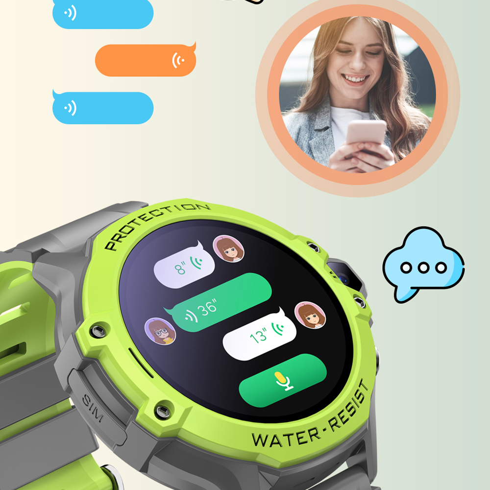 นาฬิกาเด็ก VALDUS VK55 พร้อมฟั - Smartwatch Watches For Kids With Gps บทวิจารณ์และราคา