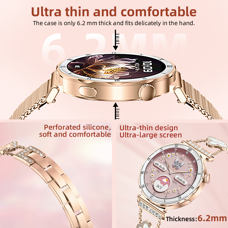 LIGE สมาร์ทวอทช์สำหรับผู้หญิงร - Watches Ladies Smartwatch บทวิจารณ์และราคา