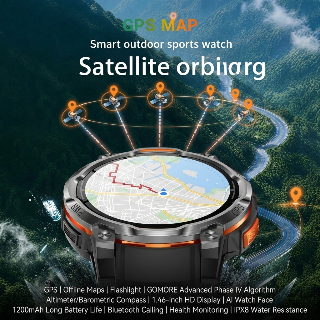 สมาร์ทวอทช์ GPS พร้อมแผนที่ออฟ - Watch Vs Smartwatch บทวิจารณ์และราคา