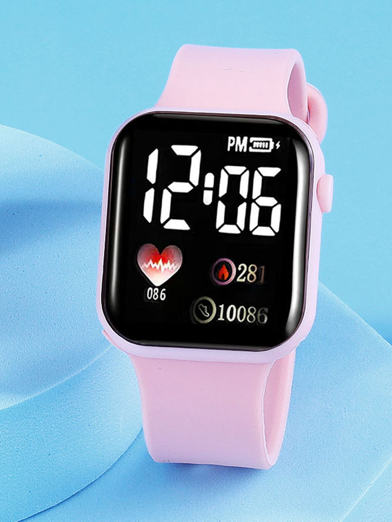 นาฬิกาอิเล็กทรอนิกส์ LED ซิลิโ - Smartwatch Watches For Girls บทวิจารณ์และราคา