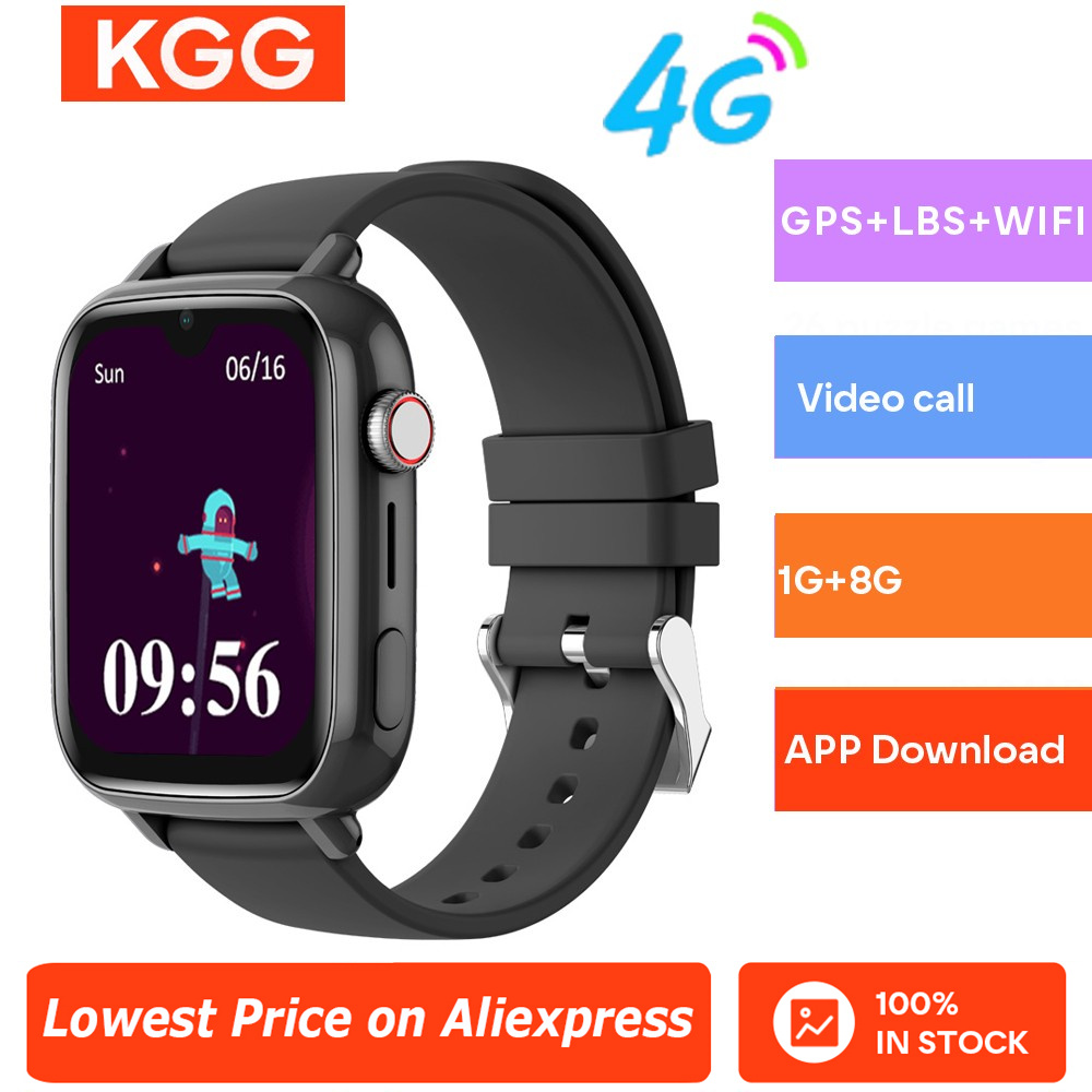 4G สมาร์ทวอท์ชเด็กวิดีโอ Call  - Smartwatch Watches For Kids บทวิจารณ์และราคา