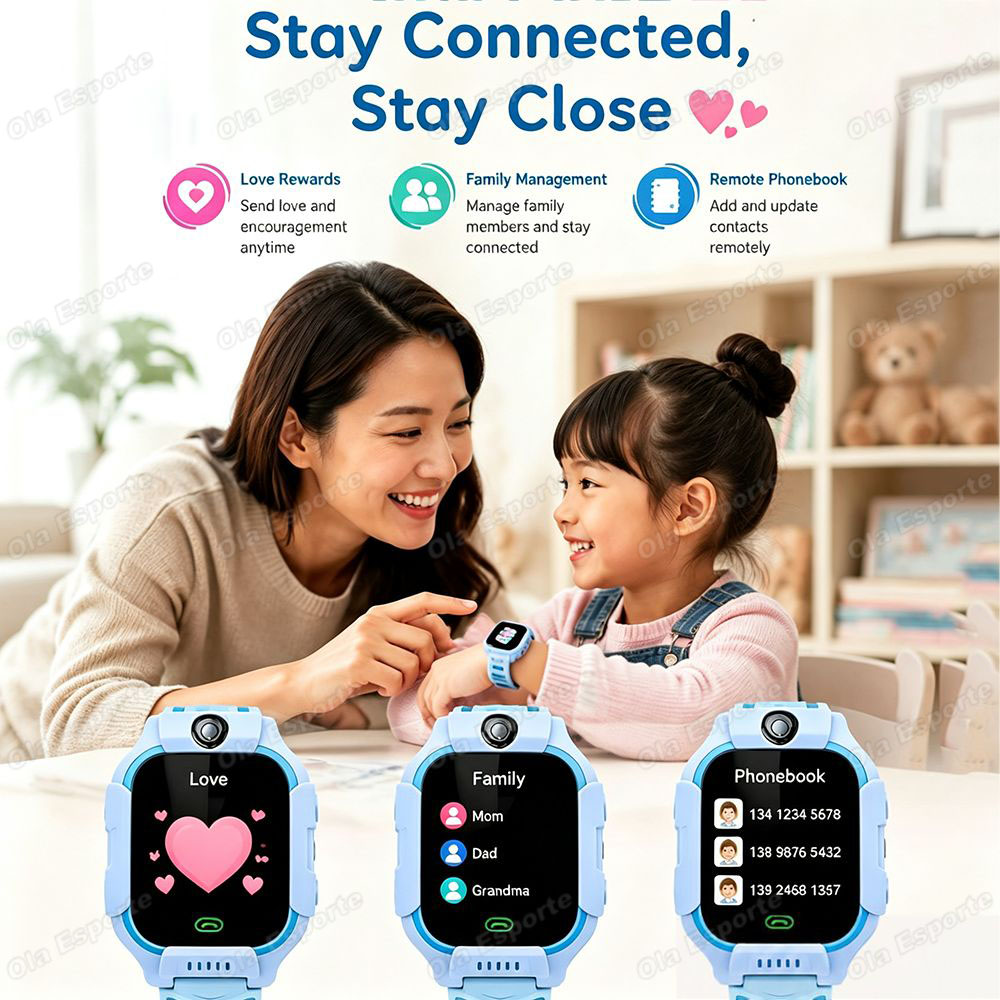 นาฬิกาอัจฉริยะสำหรับเด็ก 5G รุ - Smartwatch Watches For Kids With Gps บทวิจารณ์และราคา