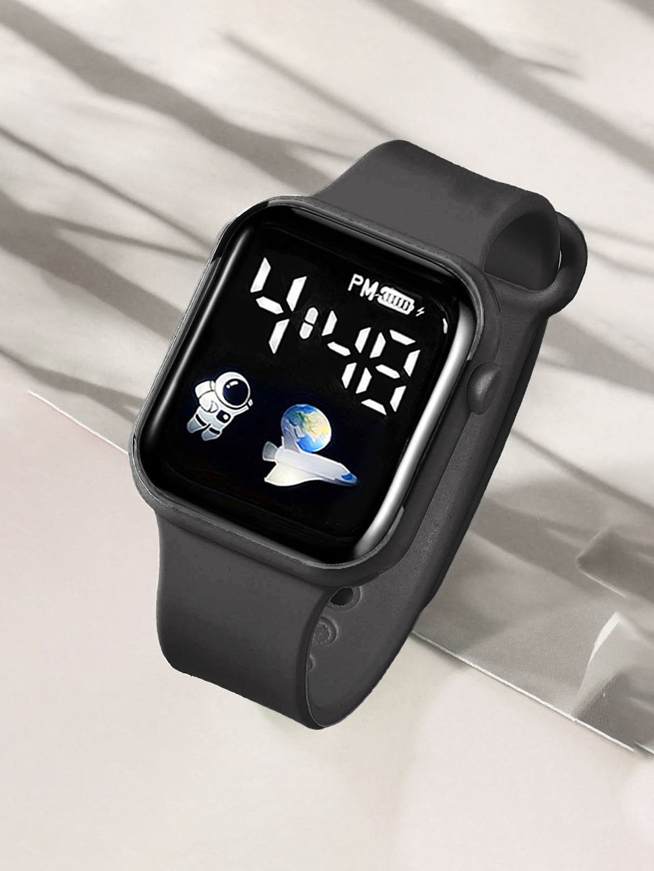 ชุดนาฬิกาอิเล็กทรอนิกส์ LED ทร - Smartwatch Watches For Girls บทวิจารณ์และราคา