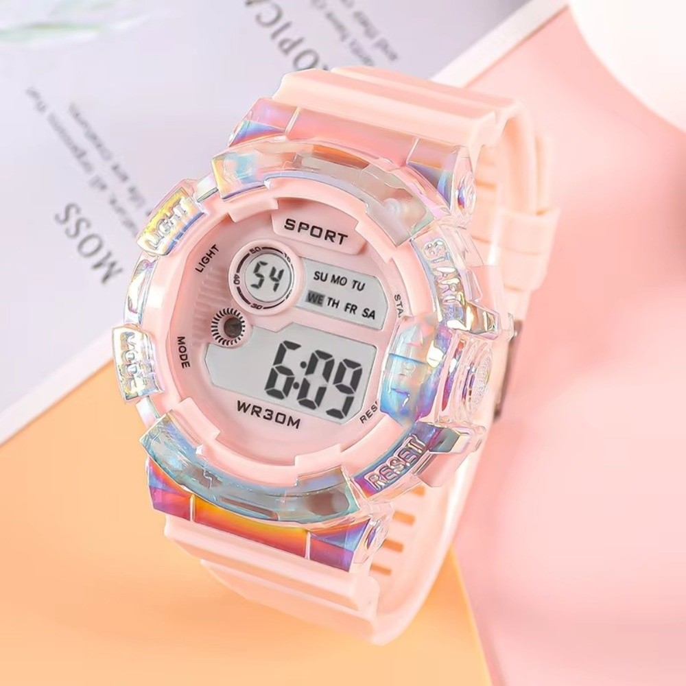 นาฬิกาเด็กสำหรับกีฬา กันน้ำ หน - Smartwatch Digital Watches For Kid Girl บทวิจารณ์และราคา
