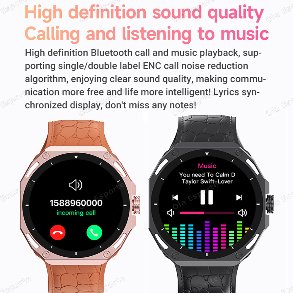 สมาร์ทนาฬิกาผู้ชายผู้หญิง 1.52 - Smartwatch Watches For Women With Gps บทวิจารณ์และราคา