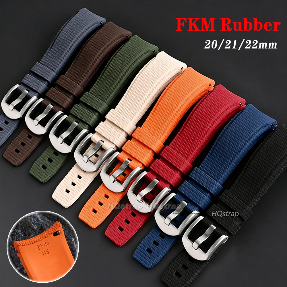 สายนาฬิกายาง FKM ขนาด 20 มม. 2 - Watches Rolex Smartwatch บทวิจารณ์และราคา